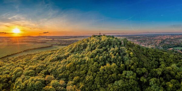 Görlitz - Die majestätische Landeskrone in der Abendsonne