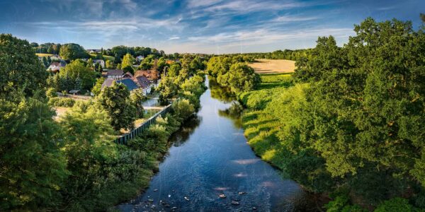 Ostritz - Die Oberlausitzer Neiße bei St. Marienthal
